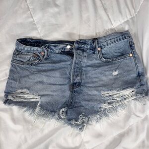 Free People Jean Shorts